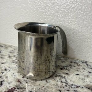 Krups Milk Frothing Pitcher 12 Oz 18-8 Stainless Steel Espresso Cappuccino Latte
